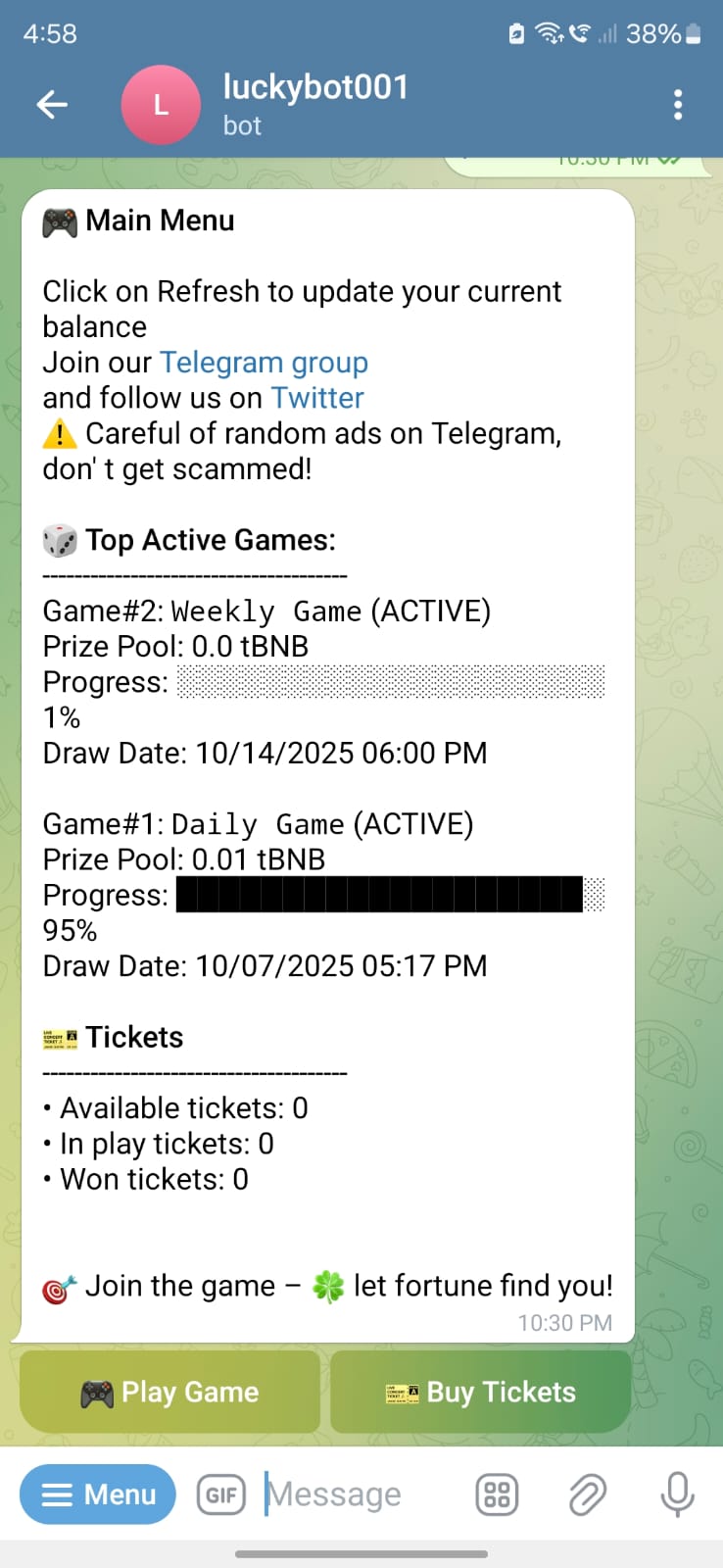 Bot Preview